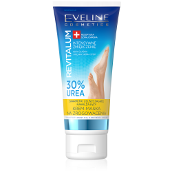 Eveline Revitalum - exfoliating socks - moisturizing cream-mask for keratoses 30% Urea, capacity 100 ml