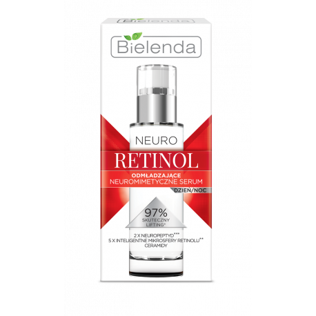 Bielenda NEURO RETINOL - Neuromimetyczne serum odmładzające dzień/noc, poj. 30 ml