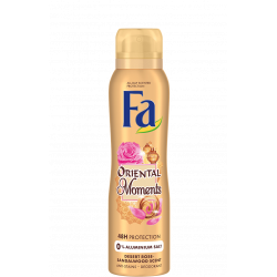 FA MOMENTS - Oriental Moments, body spray deodorant with sandalwood and desert rose fragrance, 150 ml