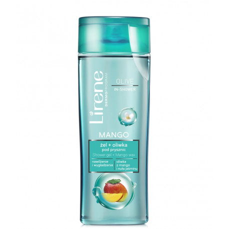 Lirene Olive in Shower - Mango Oil + Gel, 250 ml