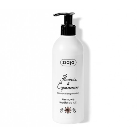 Creamy hand soap Tea with Cinnamon - capacity 270 ml.