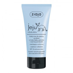 Ziaja jeju young skin - white day mousse with notes of mint, pomegranate and blackcurrant, 50 ml