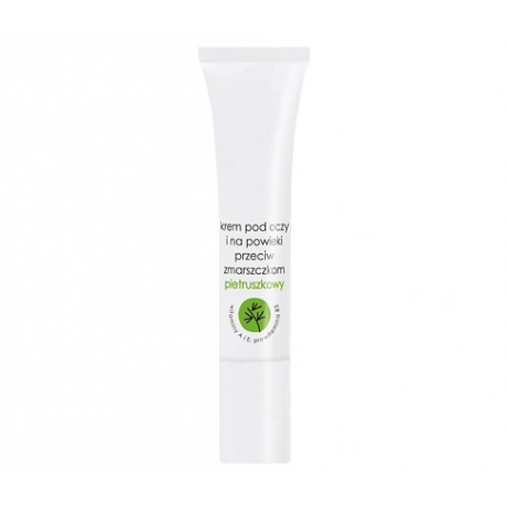 Eye and eyelid cream against wrinkles - parsley bio gel, 15 ml.