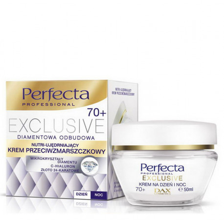 Perfecta Exclusive - nutri-firming anti-wrinkle cream 70+, day & night, 50 ml