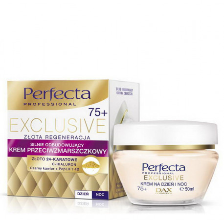 Perfecta Exclusive - Strongly Restorative Anti-Wrinkle Day & Night Cream 75+, Volume 50 ml