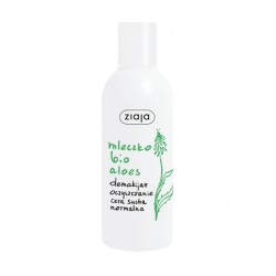 Makeup remover milk bio aloe vera, 200 ml.