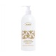 Regenerating argan body milk, 400 ml capacity.