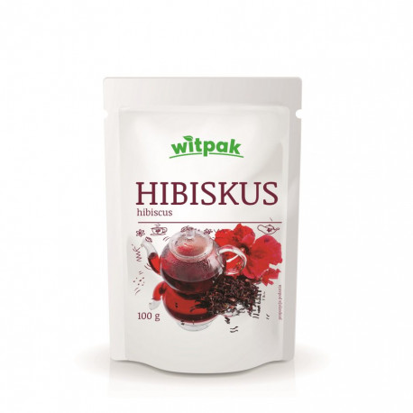 Witpak - hibiscus flower, tea for brewing, net weight: 100 g