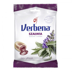 Verbena - cukierki ziołowe, szałwia, 60 g