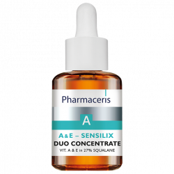 Pharmaceris A, Alergiczna - A&E Sensilix, duo koncentrat z witaminami A i E, poj. 30 ml