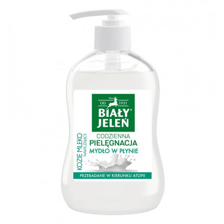 Biały Jeleń Goat Milk liquid soap, capacity 300 ml