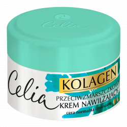 Celia Collagen - anti-wrinkle moisturizing day & night cream with algae for normal and combination skin, 50 ml