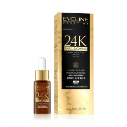 Eveline Prestige 24K Snail & Caviar - luxurious multi-nourishing serum-ampoule, capacity 18 ml