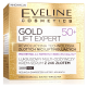 Eveline Gold Lift Expert - luksusowy multi-odżywczy krem-serum z 24k złotem 50+, na dzień i na noc, poj. 50 ml