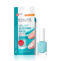 Eveline Nail Therapy Professional - PEEL-OFF SLEEPING MASK, rebuilding and nourishing nail mask, volume 12 ml