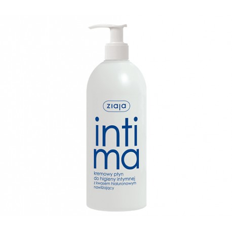 Intima-cream liquid with hyaluronic acid, capacity 500 ml.