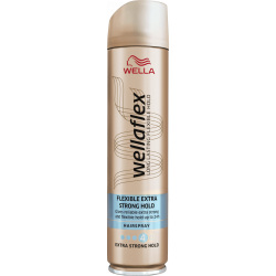 Wella Wellaflex Flexible Extra Strong - ekstramocny lakier do włosów 4/5, poj. 250 ml