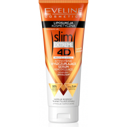 Eveline Slim Extreme 4D - Liposuction Cosmetic, intensive slimming remodelling serum, 250ml capacity