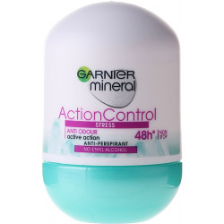 Garnier Mineral Action Control 48h - Stress, roll-on deodorant for women, 50 ml