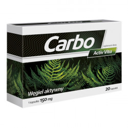 Carbo Activ Vita - hard capsules, dietary supplement, 20 pcs.