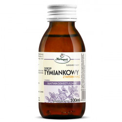 Thyme syrup with vitamin C, 100 ml capacity