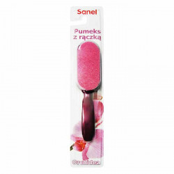 Sanel - Orchid, pumice stone with foot care handle
