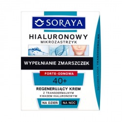 Hialuronowy mikrozastrzyk - regenerujący krem na dzień i na noc 40+, poj. 50 ml.