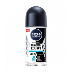 Nivea Men Black & White Invisible FRESH - antyperspirant w kulce dla mężczyzn, poj. 50 ml