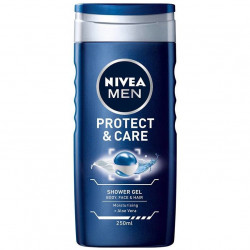Nivea Men Protect & Care - żel pod prysznic do twarzy, ciała i włosów dla mężczyzn, poj. 250 ml