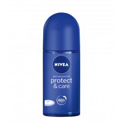 Nivea Protect & Care 48h - antyperspirant roll on. dla kobiet, poj. 50 ml