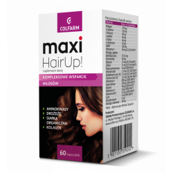 Colfarm Maxi HairUp! - comprehensive hair support, dietary supplement, capsules, 60 pcs.