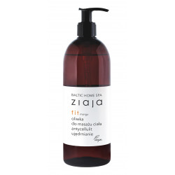 Ziaja Baltic Home Spa fit body massage oil, 490 ml capacity