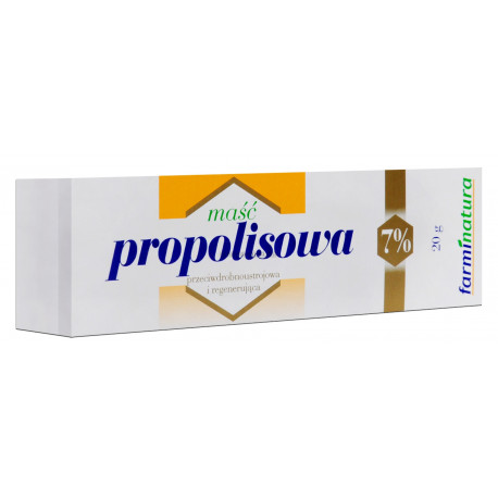 Farmina - maść propolisowa 7%, masa netto: 20 g