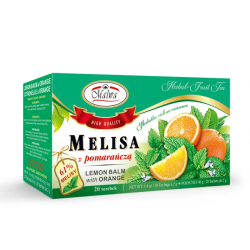 Malwa - balm with orange, herbal and fruit tea, 20 bags x 2 g