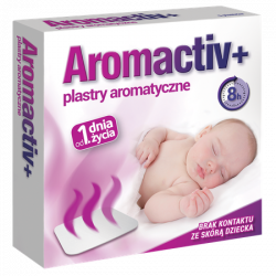 Aromactiv+, plastry aromatyczne od 1 dnia życia, 5 szt.