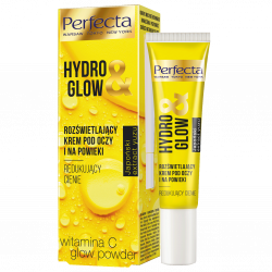 Perfecta Hydro & Glow – rozświetlający krem pod oczy i na powieki, redukujący cienie, poj. 15 ml