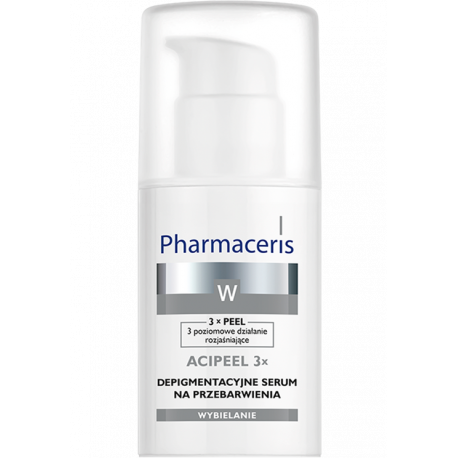 Pharmaceris W - depigmentacyjne serum na przebarwienia na noc, ACIPEEL 3X, poj. 30 ml