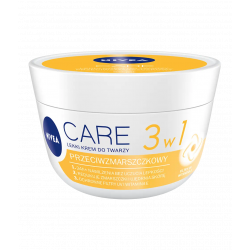 Nivea Care 3in1 - Anti-wrinkle lightweight face cream, capacity 100 ml