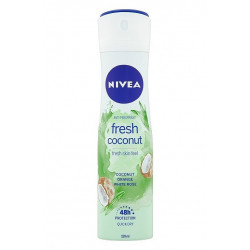Nivea Fresh Coconut - antyperspirant w sprayu dla kobiet z 48h ochroną, poj. 150 ml