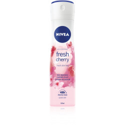 Nivea Fresh Cherry - Anti-perspirant Spray for women with 48h protection, capacity 150 ml