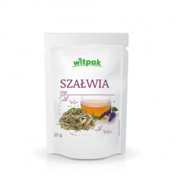 Witpak - sage leaf, herbal tea, net weight: 25 g