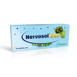 Nervosol Sen - film-coated tablets, dietary supplement, 20 pcs.