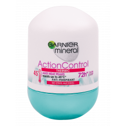 Garnier Mineral Action Control Thermic - 72h Anti-Perspirant Roll-on, 50 ml