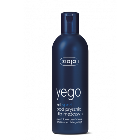 Ziaja Yego SPORT - Shower gel for men, capacity 300 ml