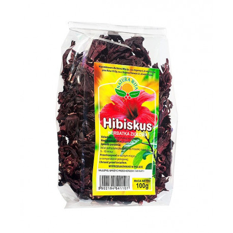 Natura Wita - hibiscus flower, herbal tea, net weight: 100 g