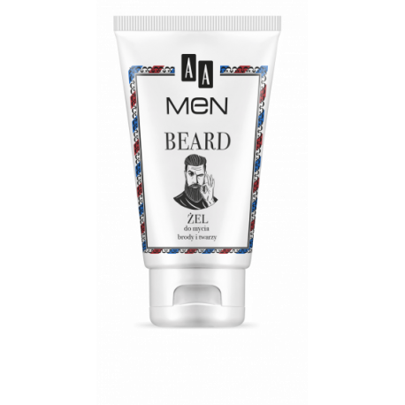 AA MEN BEARD - Beard and face wash, 150 ml