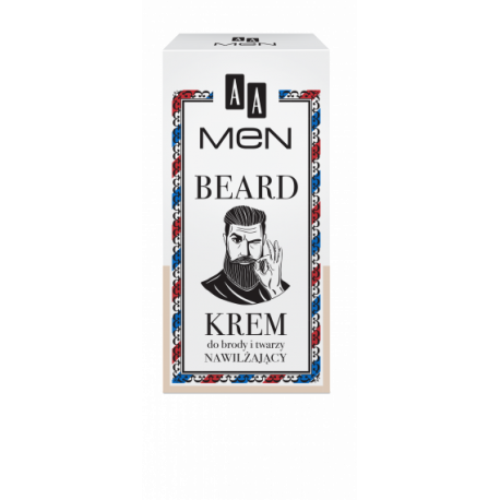 AA MEN BEARD - moisturizing cream for beard and face, 150 ml