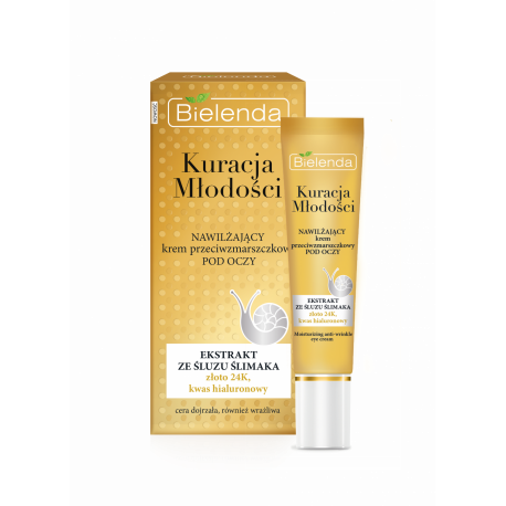 Bielenda Moisturizing anti-wrinkle eye cream, volume 15 ml