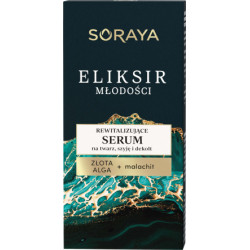 Soraya Eliksir Młodości - rewitalizujące serum na twarz, szyję i dekolt, poj. 30 ml