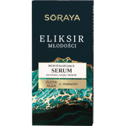 Soraya Elixir of Youth - revitalizing serum for face, neck and décolleté, 30 ml capacity